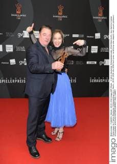 5 Jahre Deutscher Schauspielerpreis 2016 Peter Kurth, Ann-Kathrin Kramer Preistraeger zu 5 jahre Deutscher Schauspielerpreis in Berlin, 20.05.2016