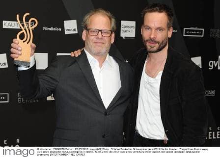 5 Jahre Deutscher Schauspielerpreis 2016 Martin Kuester, Wanja Mues Preistraeger zu 5 jahre Deutscher Schauspielerpreis in Berlin, 20.05.2016