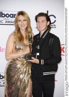 Billboard Music Awards - Preisträger Celine Dion & son Rene-Charles Angelil BILLBOARD MUSIC AWARDS: PRESSROOM Las Vegas Patrick Rideaux PicturePerfect