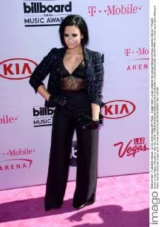 Singer Demi Lovato attends the annual Billboard Music Awards held at T-Mobile Arena in Las Vegas, Nevada on May 22, 2016.  LAV20160522060 JIMxRUYMEN
