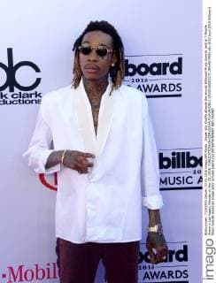 Singer Wiz Khalifa attends the annual Billboard Music Awards held at T-Mobile Arena in Las Vegas, Nevada on May 22, 2016.  LAV20160522171 JIMxRUYMEN