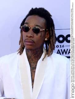 Singer Wiz Khalifa attends the annual Billboard Music Awards held at T-Mobile Arena in Las Vegas, Nevada on May 22, 2016.  LAV20160522172 JIMxRUYMEN