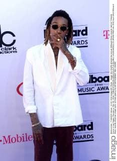 Singer Wiz Khalifa attends the annual Billboard Music Awards held at T-Mobile Arena in Las Vegas, Nevada on May 22, 2016.  LAV20160522175 JIMxRUYMEN