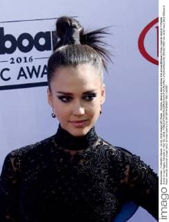 Actress Jessica Alba attends the annual Billboard Music Awards held at T-Mobile Arena in Las Vegas, Nevada on May 22, 2016.  LAV20160522192 JIMxRUYMEN