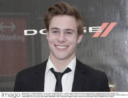 Callan Potter arrives on the red carpet at the Teenage Mutant Ninja Turtles: Out Of The Shadows World Premiere at Madison Square Garden on May 22, 2016 in New York City.  NYP20160522111 JOHNxANGELILLO