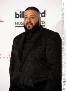 DJ Khaled appears backstage during the annual Billboard Music Awards held at T-Mobile Arena in Las Vegas, Nevada on May 22, 2016.  LAV20160522346 JIMxRUYMEN