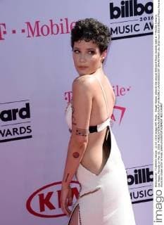 Singer Halsey attends the annual Billboard Music Awards held at T-Mobile Arena in Las Vegas, Nevada on May 22, 2016.  LAV20160522397 JIMxRUYMEN