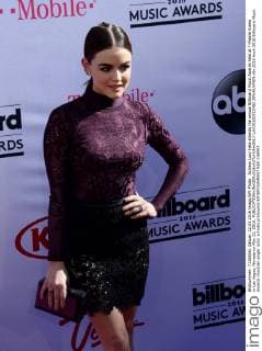 Actress Lucy Hale attends the annual Billboard Music Awards held at T-Mobile Arena in Las Vegas, Nevada on May 22, 2016.  LAV20160522402 JIMxRUYMEN