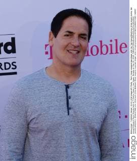 Mark Cuban appears backstage with the Top Dance Electronic Artist Award during the annual Billboard Music Awards held at T-Mobile Arena in Las Vegas, Nevada on May 22, 2016.  LAV20160522912 JIMxRUYMEN