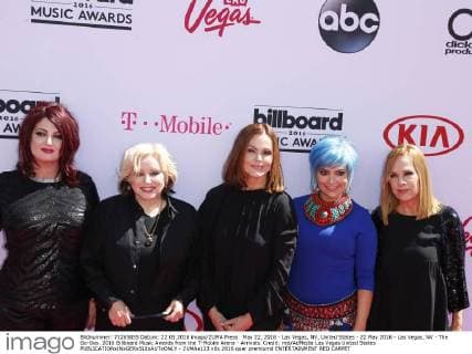 May 22, 2016 - Las Vegas, NV, United States - 22 May 2016 - Las Vegas, NV - The Go-Gos. 2016 Billboard Music Awards from the T-Mobile Arena - Arrivals. Credit: mjt AdMedia Las Vegas United States - ZUMAa123