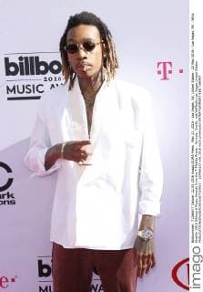 May 22, 2016 - Las Vegas, NV, United States - 22 May 2016 - Las Vegas, NV - Whiz Khalifa. 2016 Billboard Music Awards from the T-Mobile Arena - Arrivals. Credit: mjt AdMedia Las Vegas United States - ZUMAa123