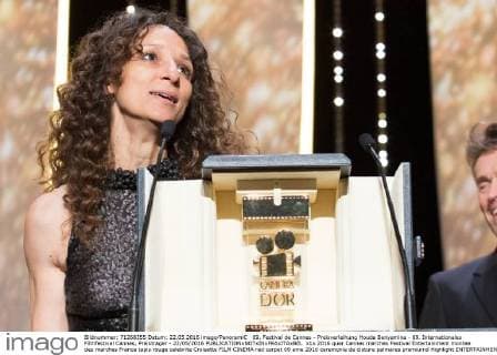 69. Festival de Cannes - Preisverleihung Houda Benyamina - 69. Internationales Filmfestival Cannes, Preisträger - 22 05 2016 