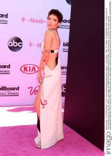 LAS VEGAS - MAY 22: Halsey at the Billboard Music Awards 2016 at the T-Mobile Arena on May 22, 2016 in Las Vegas, NV  KathyxHutchins