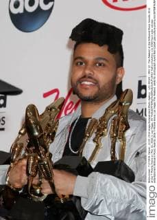 LAS VEGAS - MAY 22: The Weeknd at the Billboard Music Awards 2016 at the T-Mobile Arena on May 22, 2016 in Las Vegas, NV  KathyxHutchins