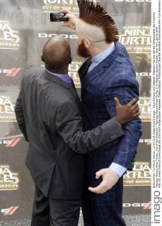 Gary Anthony und Stephen Sheamus Farrelly bei der Weltpremeire des Kinofilms Teenage Mutant Ninja Turtles: Out of the Shadows Teenage Mutant Ninja Turtles 2 im Madison Square Garden. New York, 22.05.2016 Foto:xD.xVanxTinex xFuturexImage