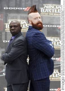 Gary Anthony und Stephen Sheamus Farrelly bei der Weltpremeire des Kinofilms Teenage Mutant Ninja Turtles: Out of the Shadows Teenage Mutant Ninja Turtles 2 im Madison Square Garden. New York, 22.05.2016 Foto:xD.xVanxTinex xFuturexImage