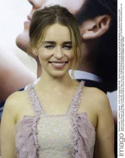 Emilia Clarke arrives on the red carpet at the Me Before You World Premiere at AMC Loews Lincoln Square 13 theater on May 23, 2016 in New York City.  NYP20160523101 JOHNxANGELILLO