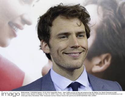 Sam Claflin arrives on the red carpet at the Me Before You World Premiere at AMC Loews Lincoln Square 13 theater on May 23, 2016 in New York City.  NYP20160523108 JOHNxANGELILLO