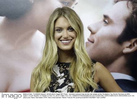 Caroline Lowe arrives on the red carpet at the Me Before You World Premiere at AMC Loews Lincoln Square 13 theater on May 23, 2016 in New York City.  NYP20160523118 JOHNxANGELILLO
