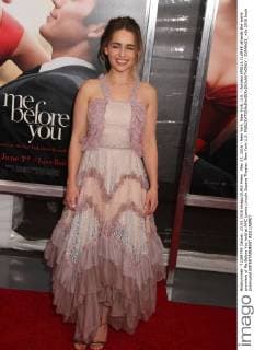 May 23, 2016 - New York, New York, U.S. - Actress EMILIA CLARKE attends the world premiere of Me Before You held at AMC Loews Lincoln Square Theater. New York U.S. - ZUMAk03_