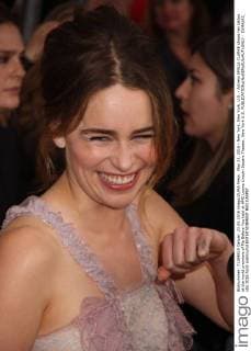 May 23, 2016 - New York, New York, U.S. - Actress EMILIA CLARKE shows her tattoo at the world premiere of Me Before You held at AMC Loews Lincoln Square Theater. New York U.S. - ZUMAk03_