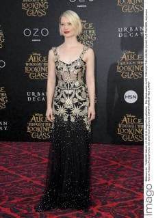 Mia Wasikowska ALICE THROUGH THE LOOKING GLASS FILM PREMIERE Hollywood Patrick Rideaux PicturePerfect