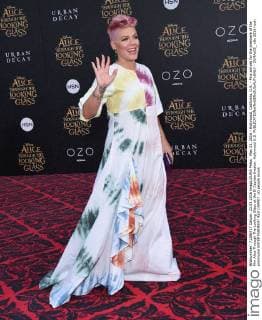May 23, 2016 - Hollywood, California, U.S. - Pink arrives for the premiere of the film Alice Through The Looking Glass at the El Capitan theater. Hollywood U.S. - ZUMAo05_