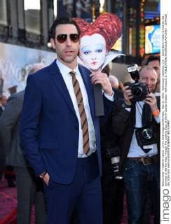 May 23, 2016 - Hollywood, California, U.S. - Sacha Baron Cohen arrives for the premiere of the film Alice Through The Looking Glass at the El Capitan theater. Hollywood U.S. - ZUMAo05_