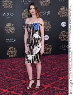 May 23, 2016 - Hollywood, California, U.S. - Anne Hathaway arrives for the premiere of the film Alice Through The Looking Glass at the El Capitan theater. Hollywood U.S. - ZUMAo05_