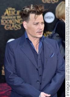 Johnny Depp bei der Premiere von Alice Through the Looking Glass Alice im Wunderland: Hinter den Spiegeln im El Capitan Theatre, Hollywood. Los Angeles, 24.05.2016 Foto:xD.xStarbuckx xFuturexImage