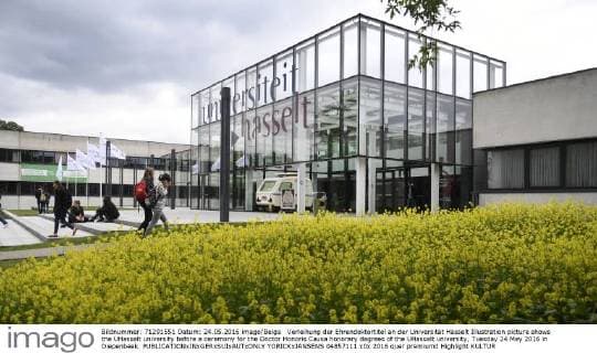 Verleihung der Ehrendoktortitel an der Universität Hasselt Illustration picture shows the UHasselt university before a ceremony for the Doctor Honoris Causa honorary degrees of the UHasselt university, Tuesday 24 May 2016 in Diepenbeek.  YORICKxJANSENS 04857111