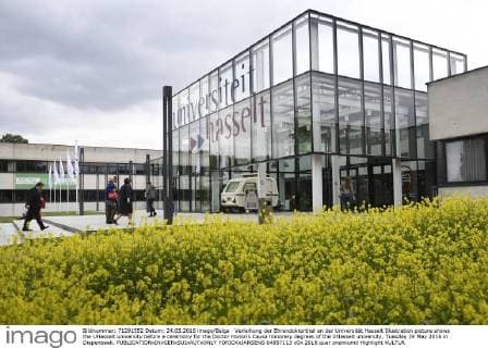 Verleihung der Ehrendoktortitel an der Universität Hasselt Illustration picture shows the UHasselt university before a ceremony for the Doctor Honoris Causa honorary degrees of the UHasselt university, Tuesday 24 May 2016 in Diepenbeek.  YORICKxJANSENS 04857113
