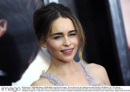 Emilia Clarke bei der Weltpremiere des Kinofilms Me Before You Ein ganzes halbes Jahr im AMC Loews. New York, 23.05.2016 Foto:xD.xVanxTinex xFuturexImage