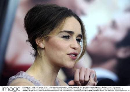 Emilia Clarke bei der Weltpremiere des Kinofilms Me Before You Ein ganzes halbes Jahr im AMC Loews. New York, 23.05.2016 Foto:xD.xVanxTinex xFuturexImage