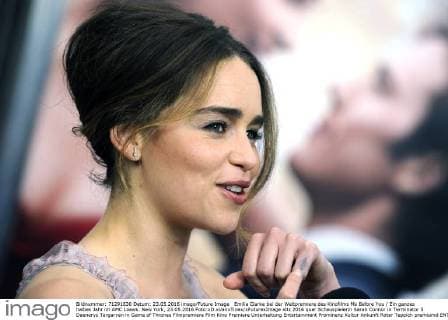 Emilia Clarke bei der Weltpremiere des Kinofilms Me Before You Ein ganzes halbes Jahr im AMC Loews. New York, 23.05.2016 Foto:xD.xVanxTinex xFuturexImage