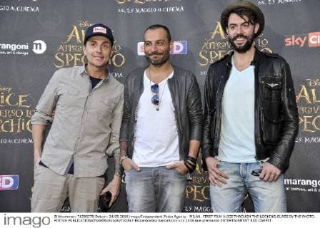 MILAN. FIRST FILM ALICE THROUGH THE LOOKING GLASS IN THE PHOTO: PINTUS  RiccardoxGiordanoxSicky