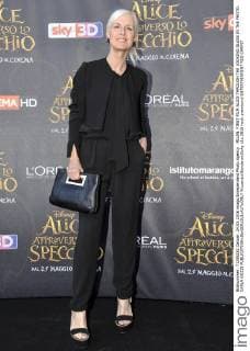 MILAN. FIRST FILM ALICE THROUGH THE LOOKING GLASS IN THE PHOTO: CARLA GOZZI  RiccardoxGiordanoxSicky