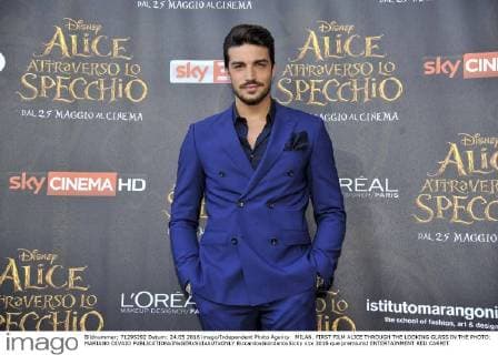 MILAN. FIRST FILM ALICE THROUGH THE LOOKING GLASS IN THE PHOTO: MARIANO DIVAIO  RiccardoxGiordanoxSicky