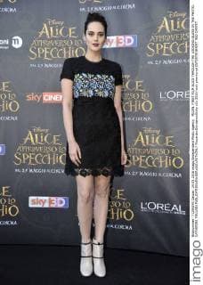 MILAN. FIRST FILM ALICE THROUGH THE LOOKING GLASS IN THE PHOTO: CATHERINE POULAIN  RiccardoxGiordanoxSicky