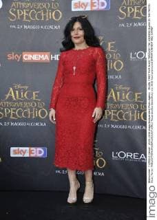 MILAN. FIRST FILM ALICE THROUGH THE LOOKING GLASS IN THE PHOTO: Giusy Ferreri  RiccardoxGiordanoxSicky