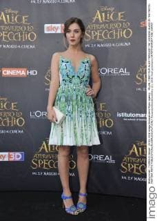 MILAN. FIRST FILM ALICE THROUGH THE LOOKING GLASS IN THE PHOTO: MARTINA PINTO  RiccardoxGiordanoxSicky