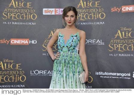MILAN. FIRST FILM ALICE THROUGH THE LOOKING GLASS IN THE PHOTO: MARTINA PINTO  RiccardoxGiordanoxSicky