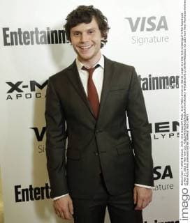 Evan Peters arrives on the red carpet at a New York screening of X-Men Apocalypse on May 24, 2016 in New York City.  NYP20160524113 JOHNxANGELILLO