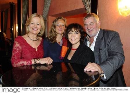 Claudia Rieschel, Gabriele Lechner, Simone Rethel und Heinz Hoenig Premiere Frau Müller muss weg Komödie im Bayerischen Hof Muenchen 23. Mai 2016
