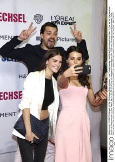 Lisa Tomaschewsky, Jimi Blue Ochsenknecht und Ruby O. Fee bei der Premiere des Kinofilms Seitenwechsel im Zoo Palast. Berlin, 24.05.2016 Foto:xA.xBuggex xFuturexImage