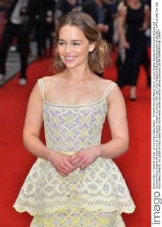 Filmpremiere Me Before You in London English actress Emilia Clarke attends the European film premiere Me Before You at The Curzon, Mayfair in London. MAY 25th 2016  JWNx161562