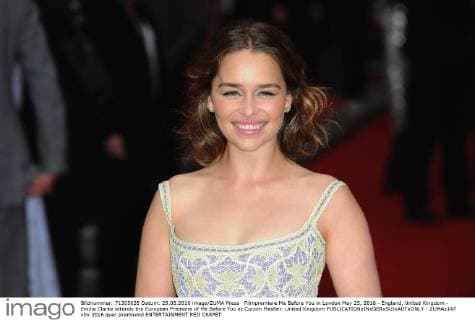 Filmpremiere Me Before You in London May 25, 2016 - England, United Kingdom - Emilia Clarke attends the European Premiere of Me Before You at Curzon Mayfair. United Kingdom - ZUMAs147
