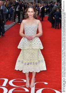 Filmpremiere Me Before You in London English actress Emilia Clarke attends the European film premiere Me Before You at The Curzon, Mayfair in London. MAY 25th 2016  JWNx161562