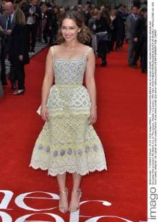 Filmpremiere Me Before You in London English actress Emilia Clarke attends the European film premiere Me Before You at The Curzon, Mayfair in London. MAY 25th 2016  JWNx161562