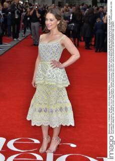 Filmpremiere Me Before You in London English actress Emilia Clarke attends the European film premiere Me Before You at The Curzon, Mayfair in London. MAY 25th 2016  JWNx161562